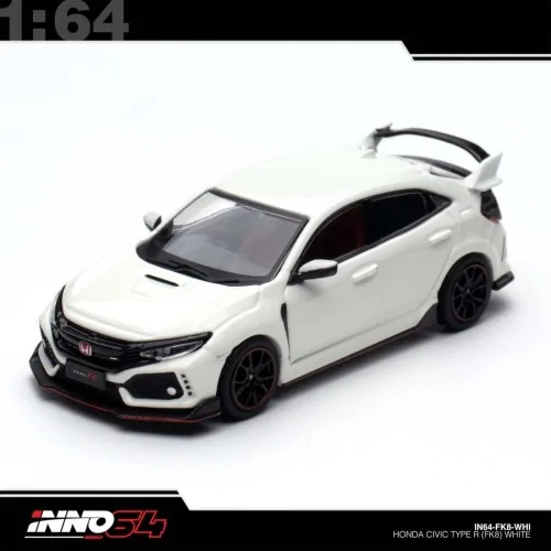 1/64 HONDA CIVIC TYPR-R (FK8) Bianco IN64-FK8-WHI INNO MODELS
