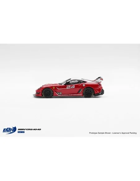 1:64 FERRARI 599XX EVO n24 2011 BBRFER64040 BBR MODELS 1:64