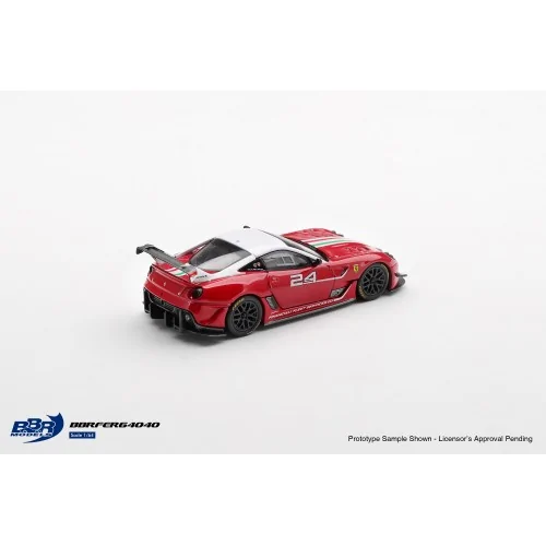 1:64 FERRARI 599XX EVO n24 2011 BBRFER64040 BBR MODELS 1:64