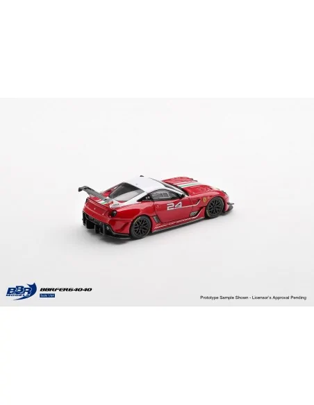 1:64 FERRARI 599XX EVO n24 2011 BBRFER64040 BBR MODELS 1:64