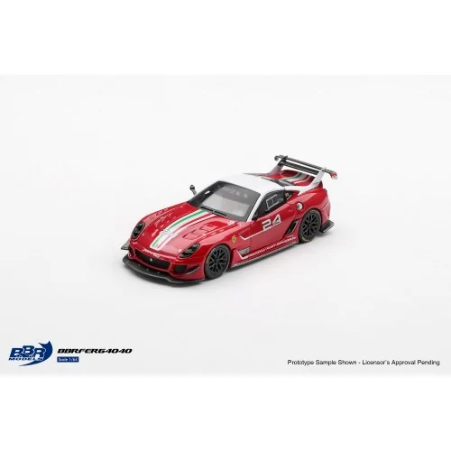 1:64 FERRARI 599XX EVO n24 2011 BBRFER64040 BBR MODELS 1:64