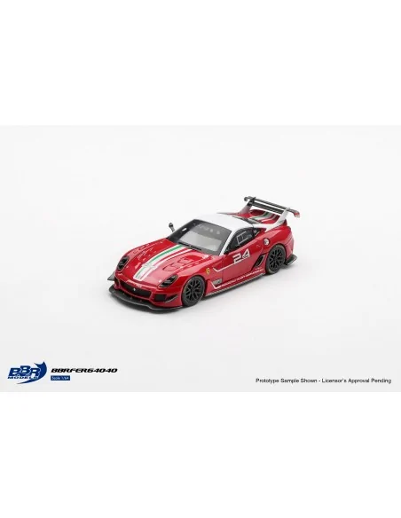 1:64 FERRARI 599XX EVO n24 2011 BBRFER64040 BBR MODELS 1:64