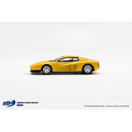 1:64 FERRARI TESTAROSSA GIALLO MODENA 1989 BBRFER64037 BBR MODELS 1:64