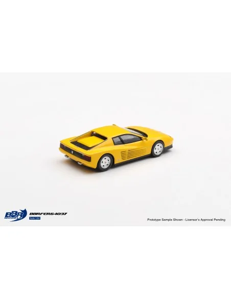 1:64 FERRARI TESTAROSSA GIALLO MODENA 1989 BBRFER64037 BBR MODELS 1:64 1:64 FERRARI TESTAROSSA GIALLO MODENA 1989 BBRFER64037 BBR MODELS 1:64