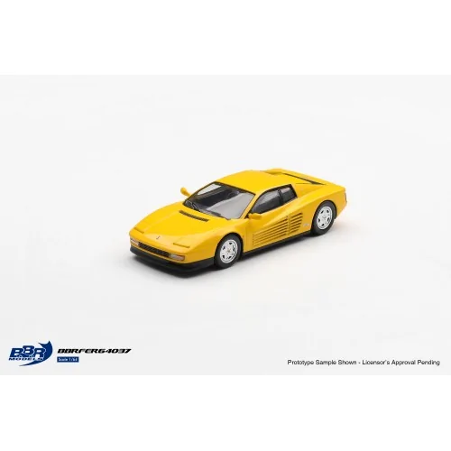1:64 FERRARI TESTAROSSA GIALLO MODENA 1989 BBRFER64037 BBR MODELS 1:64