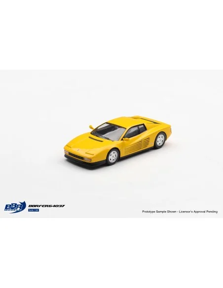 1:64 FERRARI TESTAROSSA GIALLO MODENA 1989 BBRFER64037 BBR MODELS 1:64 1:64 FERRARI TESTAROSSA GIALLO MODENA 1989 BBRFER64037 BBR MODELS 1:64