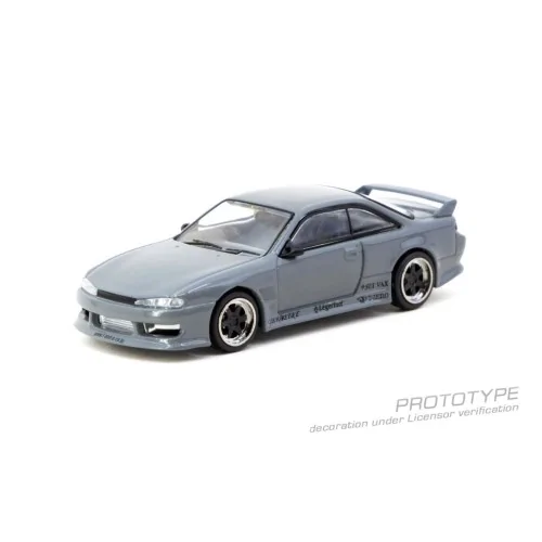 1/64 VERTEX Nissan Silvia (S 14), grigio T64G-018-GY TARMAC WORKS