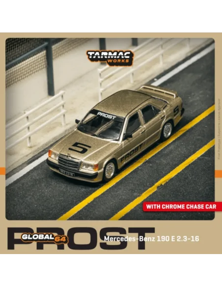 1/64 1984 Mercedes-Benz 190 E 2.3-16, N5 Alain Prost T64G-047-84ROC05 TARMAC WORKS