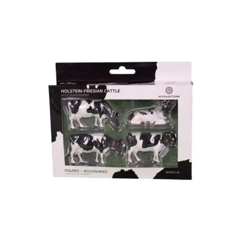 1/32 Gruppo di 4 vacche di razza Holstein-Friesian AT3200503 AT COLLECTIONS