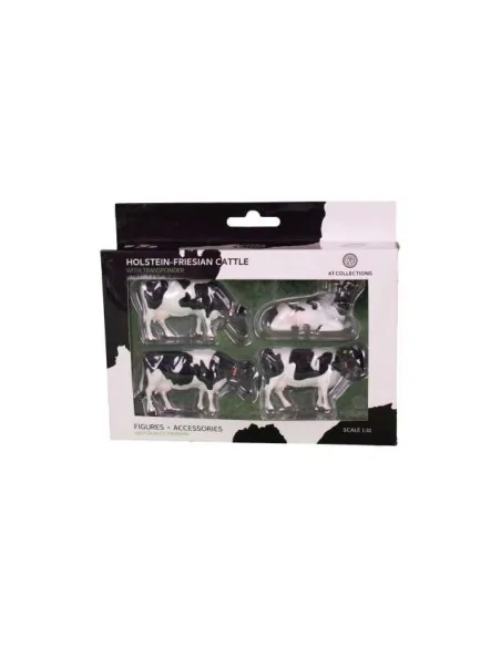 1/32 Gruppo di 4 vacche di razza Holstein-Friesian AT3200503 AT COLLECTIONS