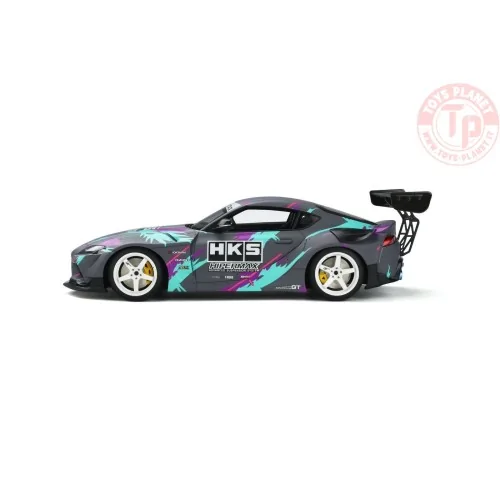 Toyota HKS GR Supra Grey 2019 1:18 GT407 GT SPIRIT