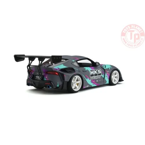 Toyota HKS GR Supra Grey 2019 1:18 GT407 GT SPIRIT