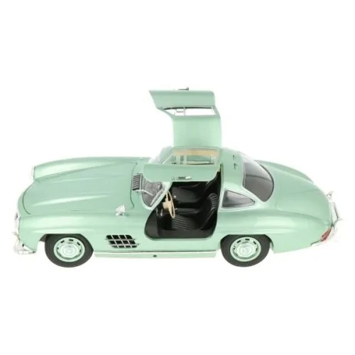 1/18 Mercedes-Benz 300SL 1955 verde chiaro metallizzato W198 Minichamps 110037221 MINICHAMPS