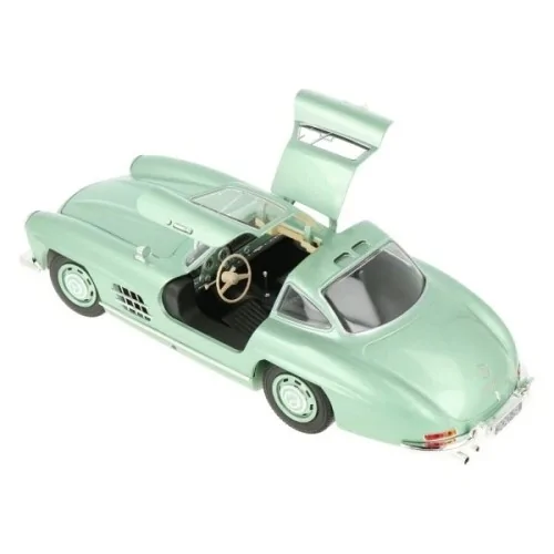 1/18 Mercedes-Benz 300SL 1955 verde chiaro metallizzato W198 Minichamps 110037221 MINICHAMPS