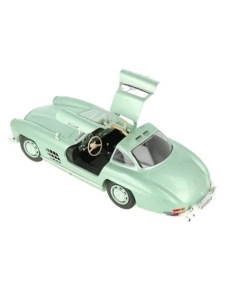 1/18 Mercedes-Benz 300SL 1955 verde chiaro metallizzato W198 Minichamps 110037221 MINICHAMPS 1/18 Mercedes-Benz 300SL 1955 verde chiaro metallizzato W198 Minichamps 110037221 MINICHAMPS
