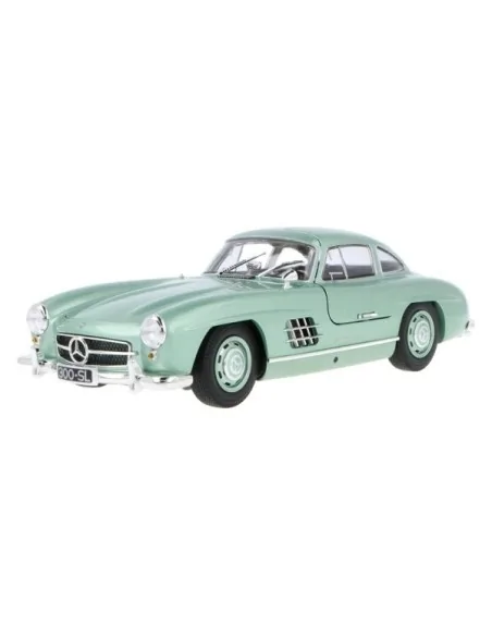 1/18 Mercedes-Benz 300SL 1955 verde chiaro metallizzato W198 Minichamps 110037221 MINICHAMPS