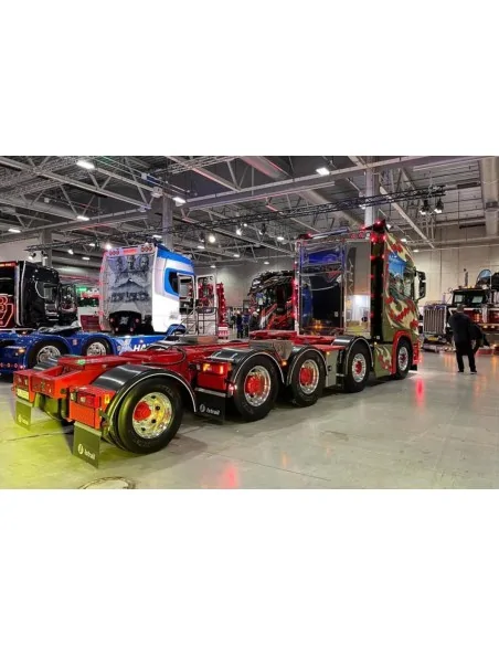 1/50 Midtstøl SCANIA R HIGHLINE CR20H 8X4 WITH ADD ON AXLE WSI 01-5316 WSI MODELS