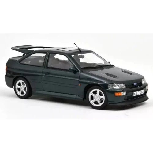 1/18 FORD ESCORT COSWORTH 1992 MALLARD GREEN METALLIC NV182790 NOREV