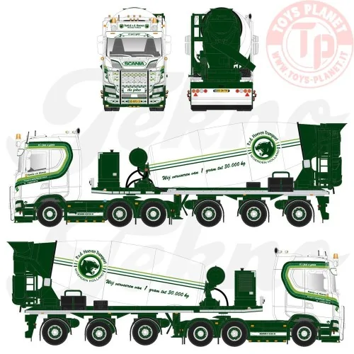 Scania NG 530S Highline betonmixer Patrick van der Hoeven TEKNO 86681 TEKNO