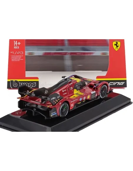 1/43 FERRARI 499P 3.0L TURBO V6 TEAM FERRARI AF CORSE N 51 3rd 24h LE MANS 2025 PIER GUIDI CALADO GIOVINAZZI CON VETRINA BU 1... 1/43 FERRARI 499P 3.0L TURBO V6 TEAM FERRARI AF CORSE N 51 3rd 24h LE MANS 2025 PIER GUIDI CALADO GIOVINAZZI CON VETRINA BU 1...