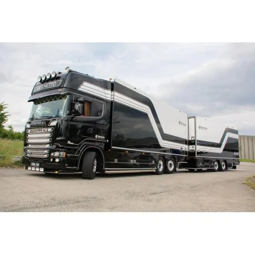 1/50 Beghetto Scania R Streamline Topline combi met 2-assige wipka TEKNO 90340 TEKNO