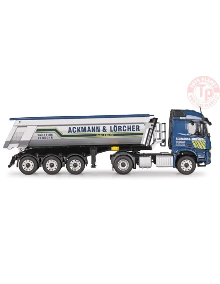 MERCEDES-BENZ Arocs StreamSpace tipper trailer ACKMANN & LÖRCHER CONRAD 78231/03 CONRAD MERCEDES-BENZ Arocs StreamSpace tipper trailer ACKMANN & LÖRCHER CONRAD 78231/03 CONRAD