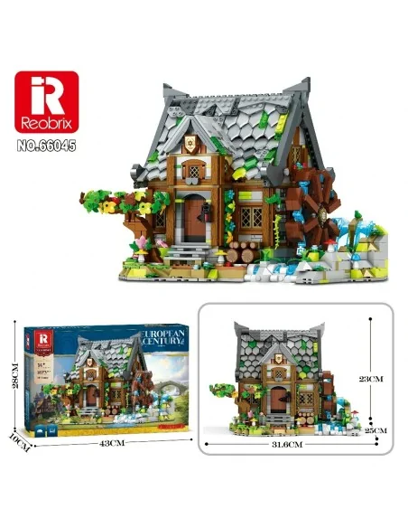 Medieval Mill 1873pz REOBRIX 66045 REOBRIX