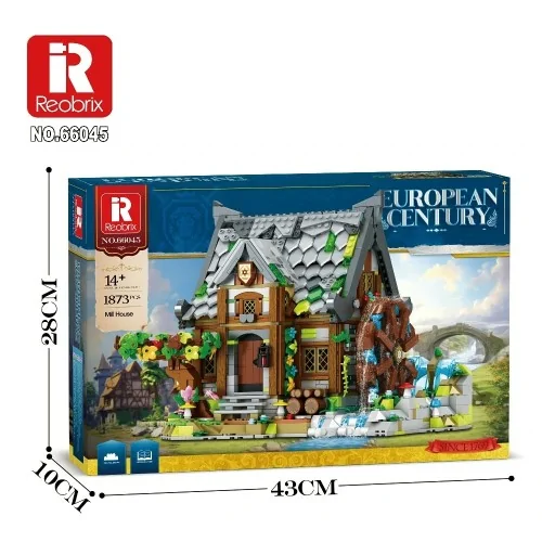 Medieval Mill 1873pz REOBRIX 66045 REOBRIX
