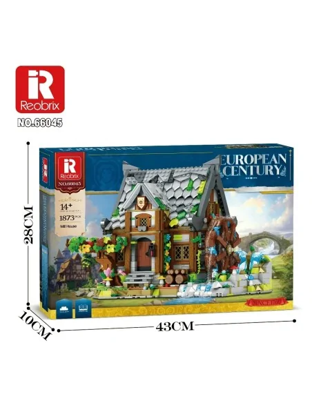 Medieval Mill 1873pz REOBRIX 66045 REOBRIX