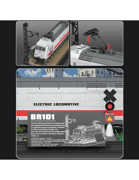 Locomotiva Elettrica BR101 1928pz REOBRIX 66802 REOBRIX