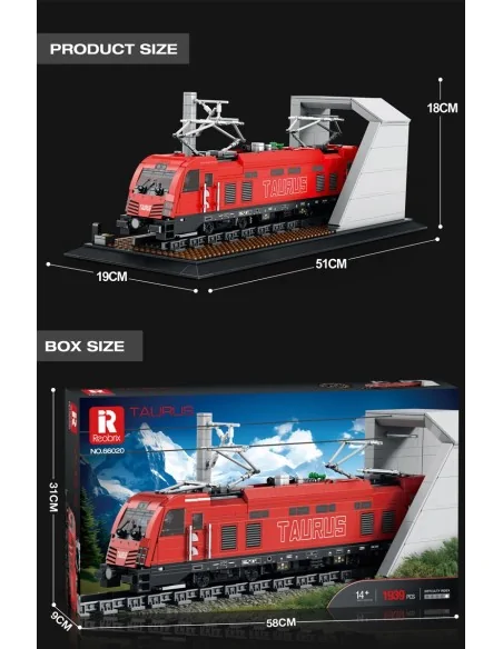 Locomotiva taurus 1939pz REOBRIX 66020A REOBRIX