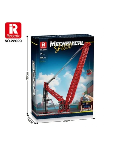 Gru su rotaia radiocomandata 1196 pz REOBRIX 22029 REOBRIX