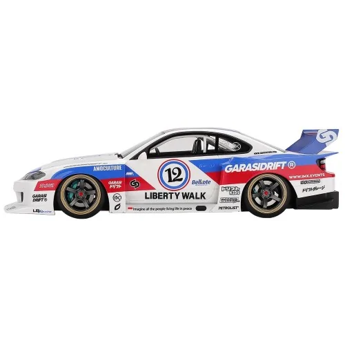 1/18 NISSAN SILVIA S15 SUPER SILHOUETTE GARASIDRIFT X LBWK 2025 TS0635 TSM MODEL