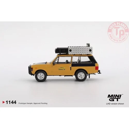 1/64 LAND ROVER RANGE ROVER C.SWOBODA & K.MENTEL WINNER CAMEL TROPHY SUMATRA 1981 MGT01144-L Mini Gt