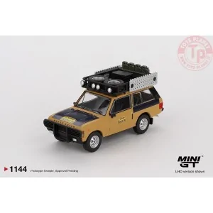 1/64 LAND ROVER RANGE ROVER C.SWOBODA & K.MENTEL WINNER CAMEL TROPHY SUMATRA 1981 MGT01144-L MINI GT