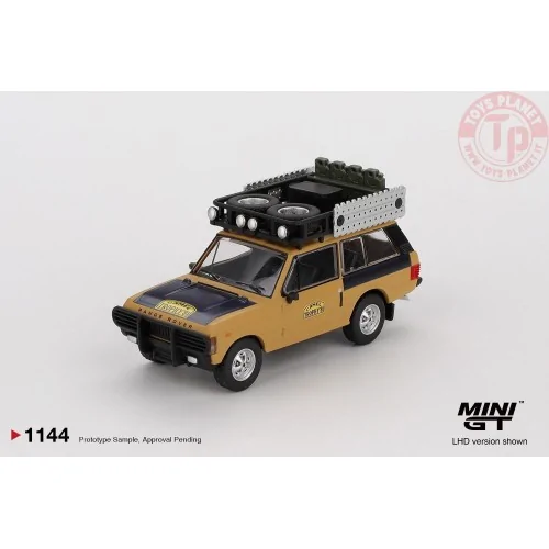 1/64 LAND ROVER RANGE ROVER C.SWOBODA & K.MENTEL WINNER CAMEL TROPHY SUMATRA 1981 MGT01144-L Mini Gt