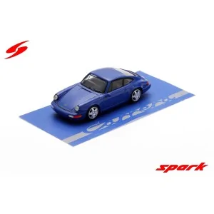 1/64 PORSCHE 911(964) 3.6 RS 1992 Bleu/Gris SPARK 64SP007-E SPARK 1:64