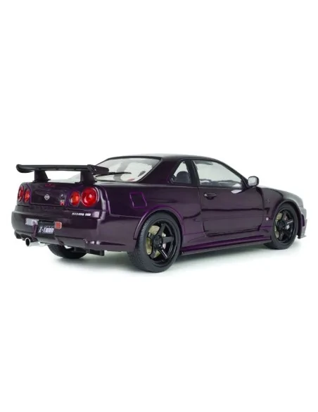 1/18 NISSAN SKYLINE (R34) GT-R Z TUNE 1999 MIDNIGHT PURPLE S1804311 SOLIDO