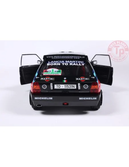 1/18 LANCIA DELTA HF INTEGRALE TRIBUTE TO BIASON BLACK A.SACCO RALLY S1807809 SOLIDO