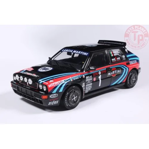 1/18 LANCIA DELTA HF INTEGRALE TRIBUTE TO BIASON BLACK A.SACCO RALLY S1807809 SOLIDO