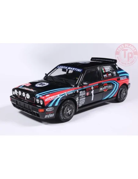 1/18 LANCIA DELTA HF INTEGRALE TRIBUTE TO BIASON BLACK A.SACCO RALLY S1807809 SOLIDO