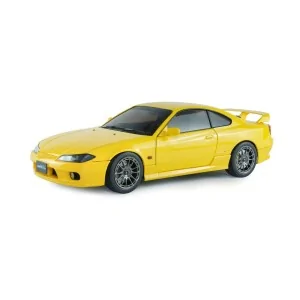 1/18 NISSAN SILVIA S15 SPEC-R AERO LIGHTNING YELLOW 1999 S1812206 SOLIDO