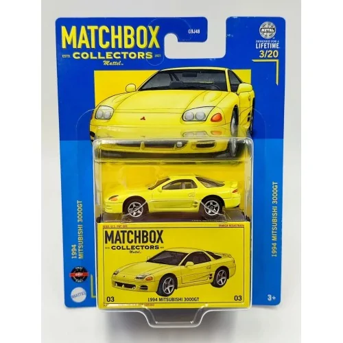 1/64 MITSUBISHI 3000GT 1994 MATCHBOX HVW18 MATCHBOX