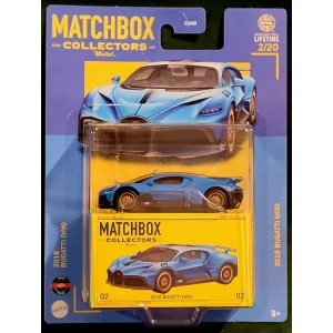 1/64 2018 Bugatti Divo HOT WHEELS HVW14 MATCHBOX