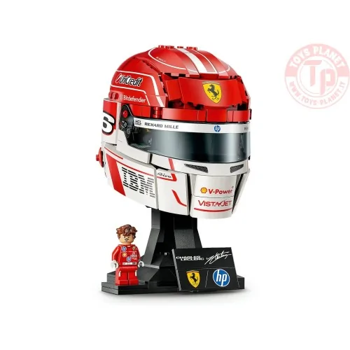 Casco di Charles Leclerc Scuderia Ferrari HP LEGO EDITIONS 43014 LEGO