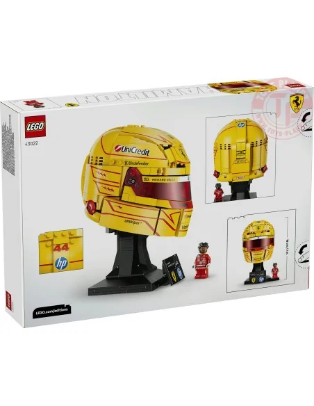 Casco di Lewis Hamilton Scuderia Ferrari HP LEGO EDITIONS 43022 LEGO