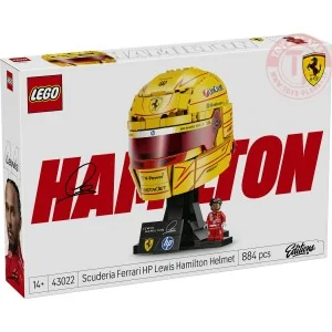 Casco di Lewis Hamilton Scuderia Ferrari HP LEGO EDITIONS 43022 LEGO