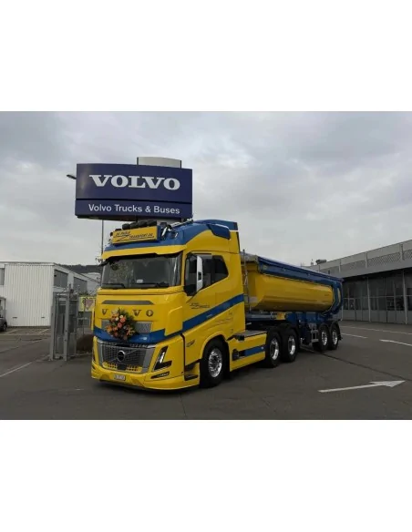 1/50 De Paola Volvo FH Aero Globetrotter 6x4 con vasca ribaltabile TEKNO 91851 TEKNO