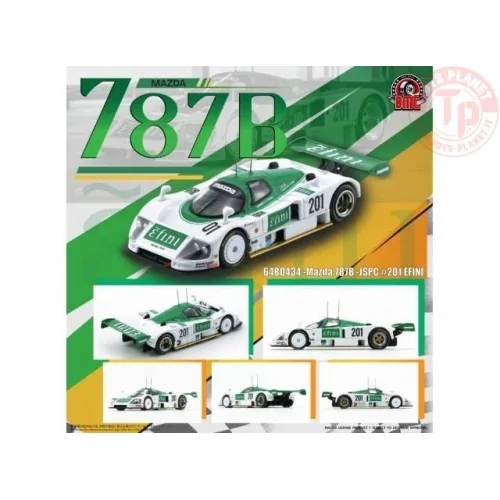 1/64 Mazda 787B JSPC N201 EFINI BM64B0434 BMC