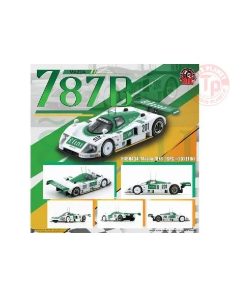 1/64 Mazda 787B JSPC N201 EFINI BM64B0434 BMC